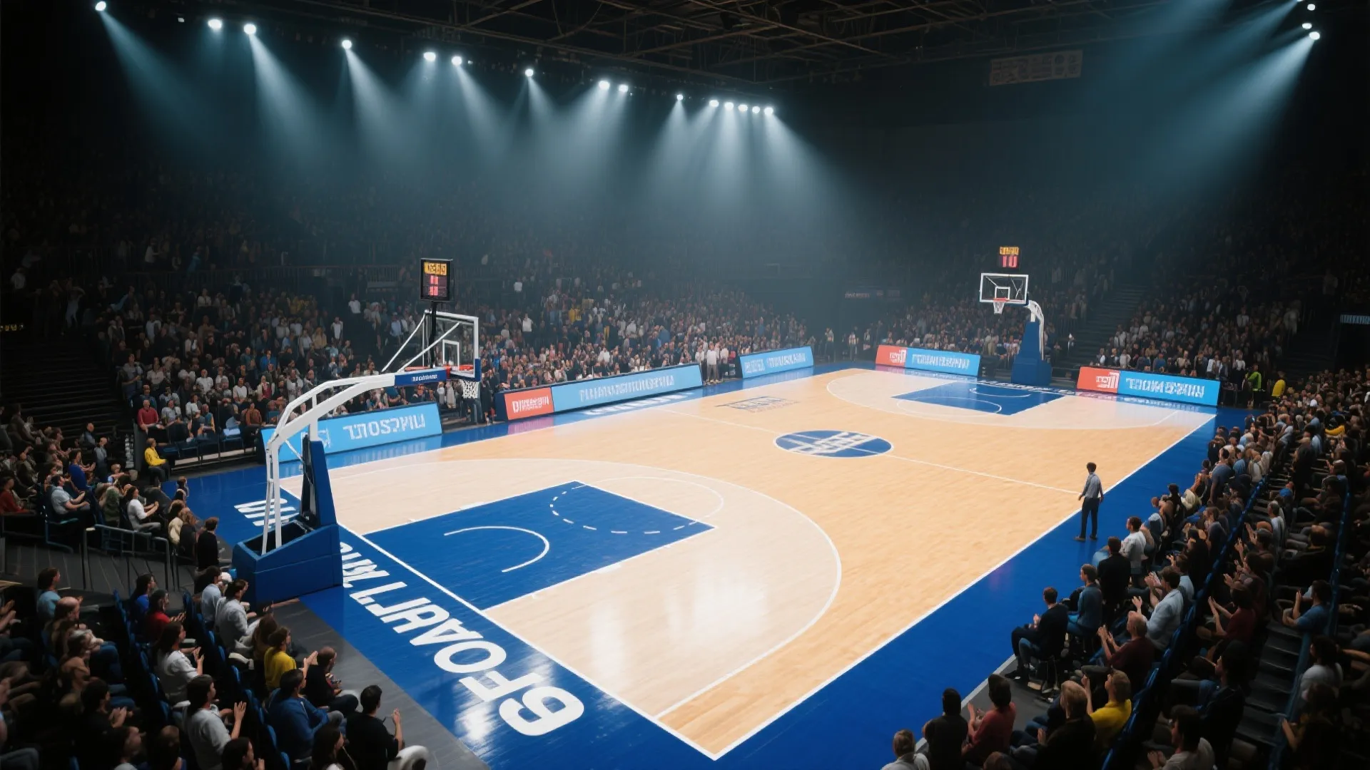 篮球直播高清现场背景图